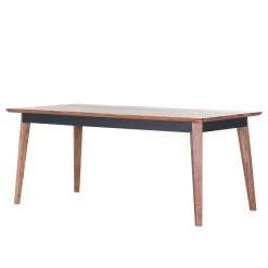 Naturoo Table Kadena - Acacia massif - Acacia / Anthracite