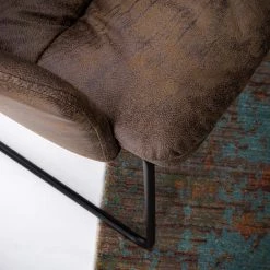 Red Living Chaise à accoudoirs Parks - Marron vintage -Meubles de salle à manger Soldes Magasin 1000176445 210302 08272400028 DETAILS P000000001000176445