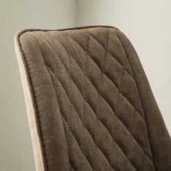 Ars manufacti Chaises de bar Epra (lot de 2) - microfibre / Métal - Limon vintage -Meubles de salle à manger Soldes Magasin 1000176730 200612 15315000010 DETAILS P000000001000176730