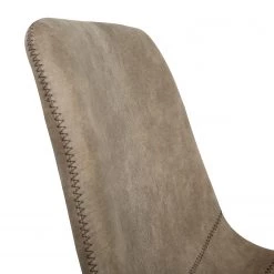 Ars manufacti Chaises Teini (lot de 2) - microfibre / Acier - Microfibre Colby: Cappuccino vintage -Meubles de salle à manger Soldes Magasin 1000176743 201013 13585100022 DETAILS P000000001000176743