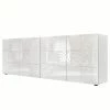 LC Spa Buffet Miro II - Blanc brillant - Largeur : 241 cm