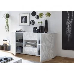 LC Spa Buffet Prisma II - Blanc brillant -Meubles de salle à manger Soldes Magasin 1000177718 201029 08363300305 MOOD DETAILS P000000001000177718 mood