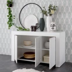 LC Spa Buffet Firenze I - Blanc mat -Meubles de salle à manger Soldes Magasin 1000177762 201029 08490600511 MOOD DETAILS P000000001000177762 mood