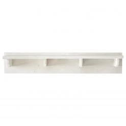 Maison Belfort Étagère murale Balignton - Pin massif - Blanc -Meubles de salle à manger Soldes Magasin 1000177768 211116 12502600174 DETAILS P000000001000177768