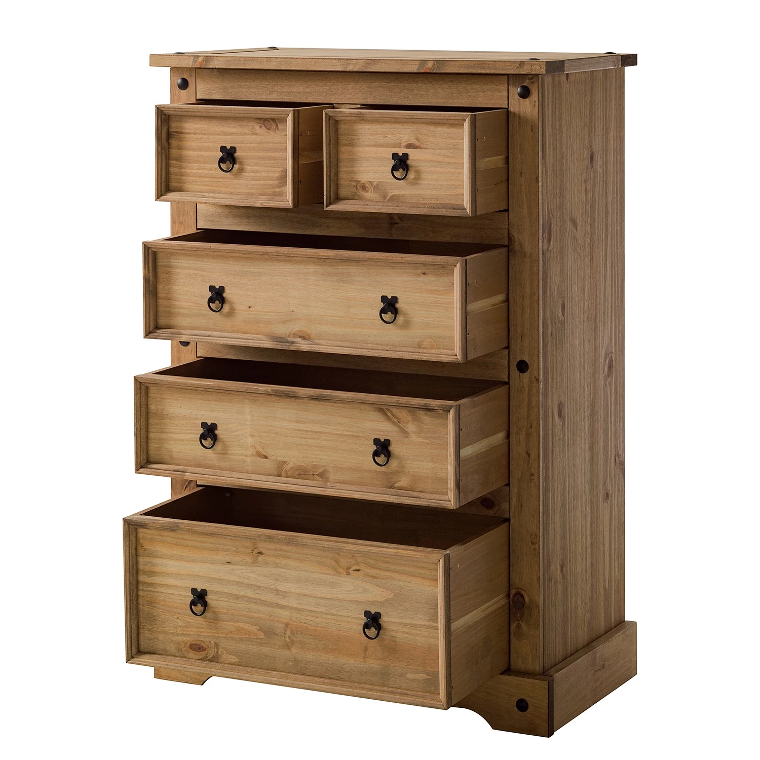 Maison Belfort Commode Finca Rustica II - Pin massif - Epicéa naturel 5 Maison Belfort Commode Finca Rustica II - Pin massif - Epicéa naturel – Image 5