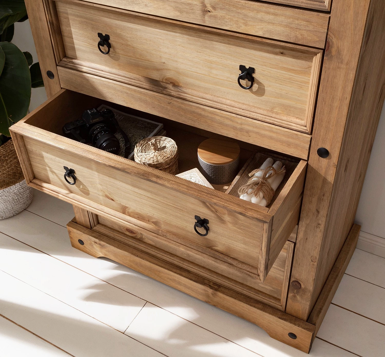 Maison Belfort Commode Finca Rustica II - Pin massif - Epicéa naturel 10 Maison Belfort Commode Finca Rustica II - Pin massif - Epicéa naturel – Image 10