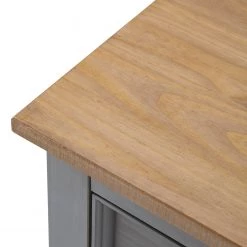 Maison Belfort Buffet Finca Rustica - Pin massif - Pin gris -Meubles de salle à manger Soldes Magasin 1000178029 200417 12540700013 DETAILS P000000001000178029