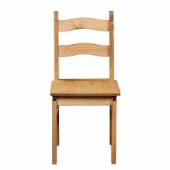 Maison Belfort Chaises Finca Rustica (lot de 2) - Pin massif - Epicéa naturel -Meubles de salle à manger Soldes Magasin 1000178031 200320 14544500013 DETAILS P000000001000178031