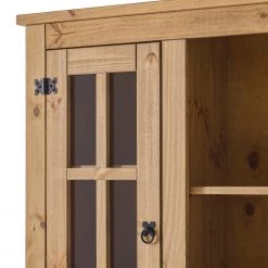 Maison Belfort Vitrine pour buffet Finca Rustica - Pin massif - Epicéa naturel -Meubles de salle à manger Soldes Magasin 1000178034 200221 14583500006 DETAILS P000000001000178034