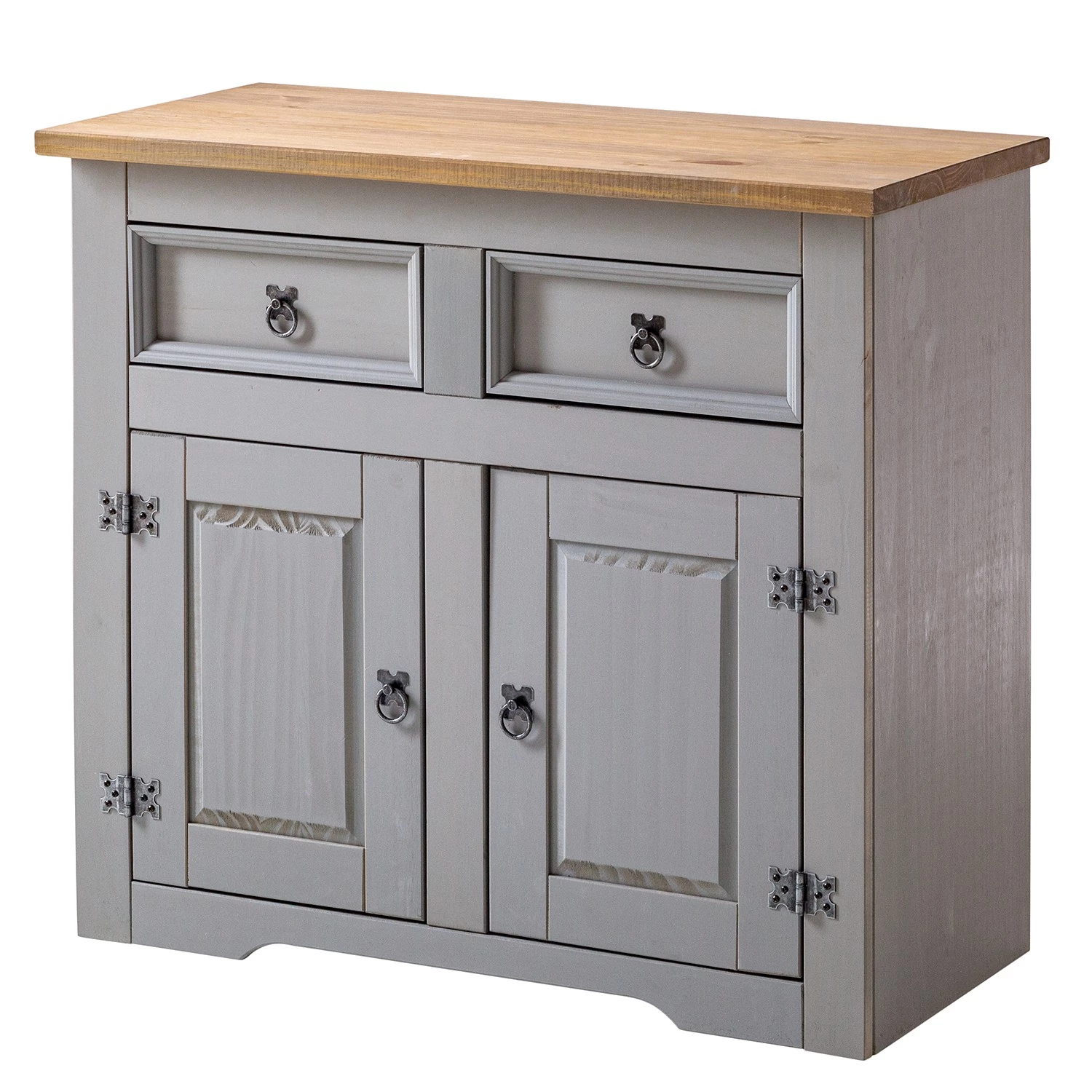 Maison Belfort Commode Finca Rustica I - Pin massif - Pin gris 1 Maison Belfort Commode Finca Rustica I - Pin massif - Pin gris