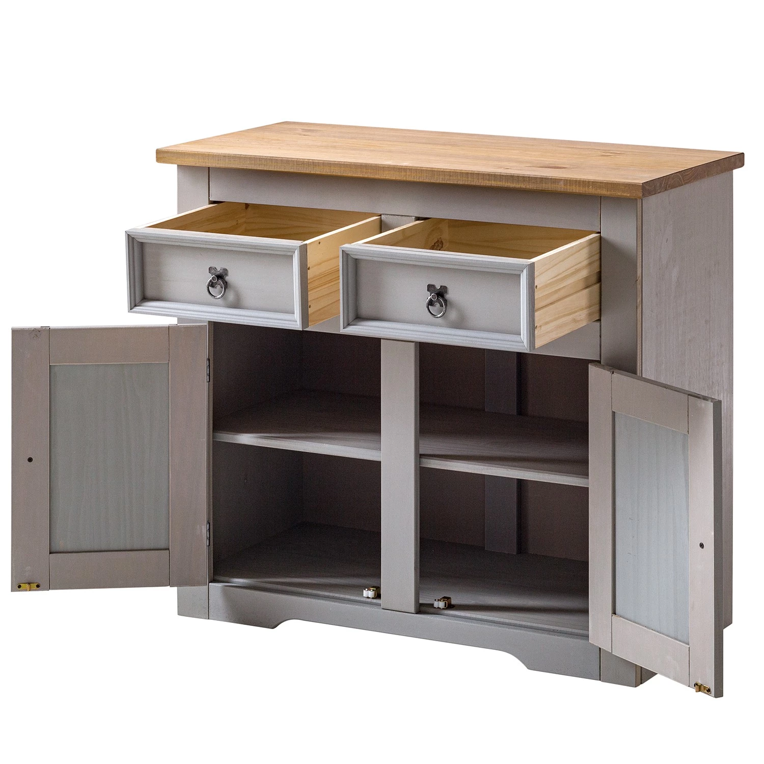 Maison Belfort Commode Finca Rustica I - Pin massif - Pin gris 5 Maison Belfort Commode Finca Rustica I - Pin massif - Pin gris – Image 5