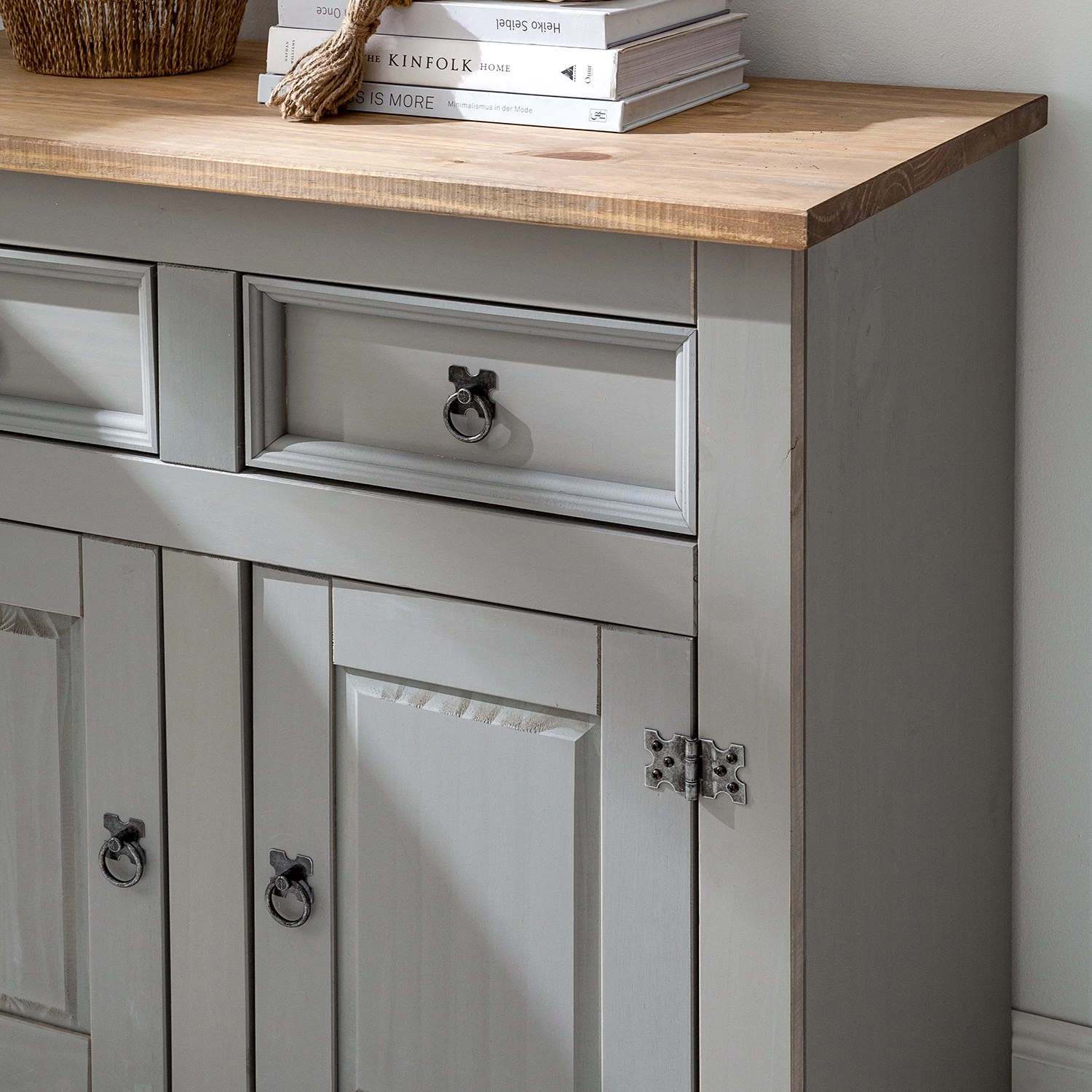 Maison Belfort Commode Finca Rustica I - Pin massif - Pin gris 7 Maison Belfort Commode Finca Rustica I - Pin massif - Pin gris – Image 7