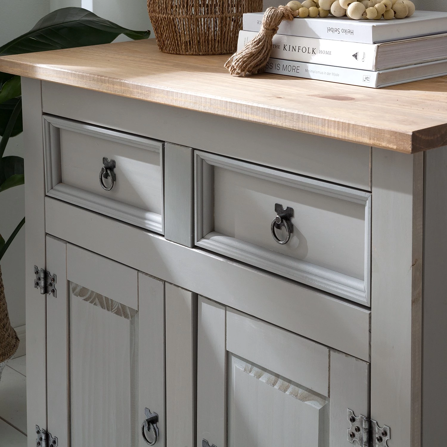 Maison Belfort Commode Finca Rustica I - Pin massif - Pin gris 6 Maison Belfort Commode Finca Rustica I - Pin massif - Pin gris – Image 6