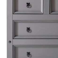 Maison Belfort Commode Finca Rustica II - Pin massif - Pin gris 23 Maison Belfort Commode Finca Rustica II - Pin massif - Pin gris -Meubles de salle à manger Soldes Magasin 1000178050 200417 12424600007 DETAILS P000000001000178050