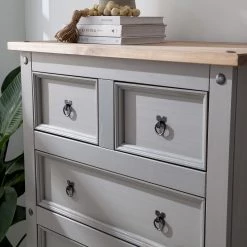 Maison Belfort Commode Finca Rustica II - Pin massif - Pin gris 18 Maison Belfort Commode Finca Rustica II - Pin massif - Pin gris -Meubles de salle à manger Soldes Magasin 1000178050 200511 13150000014 DETAILS P000000001000178050