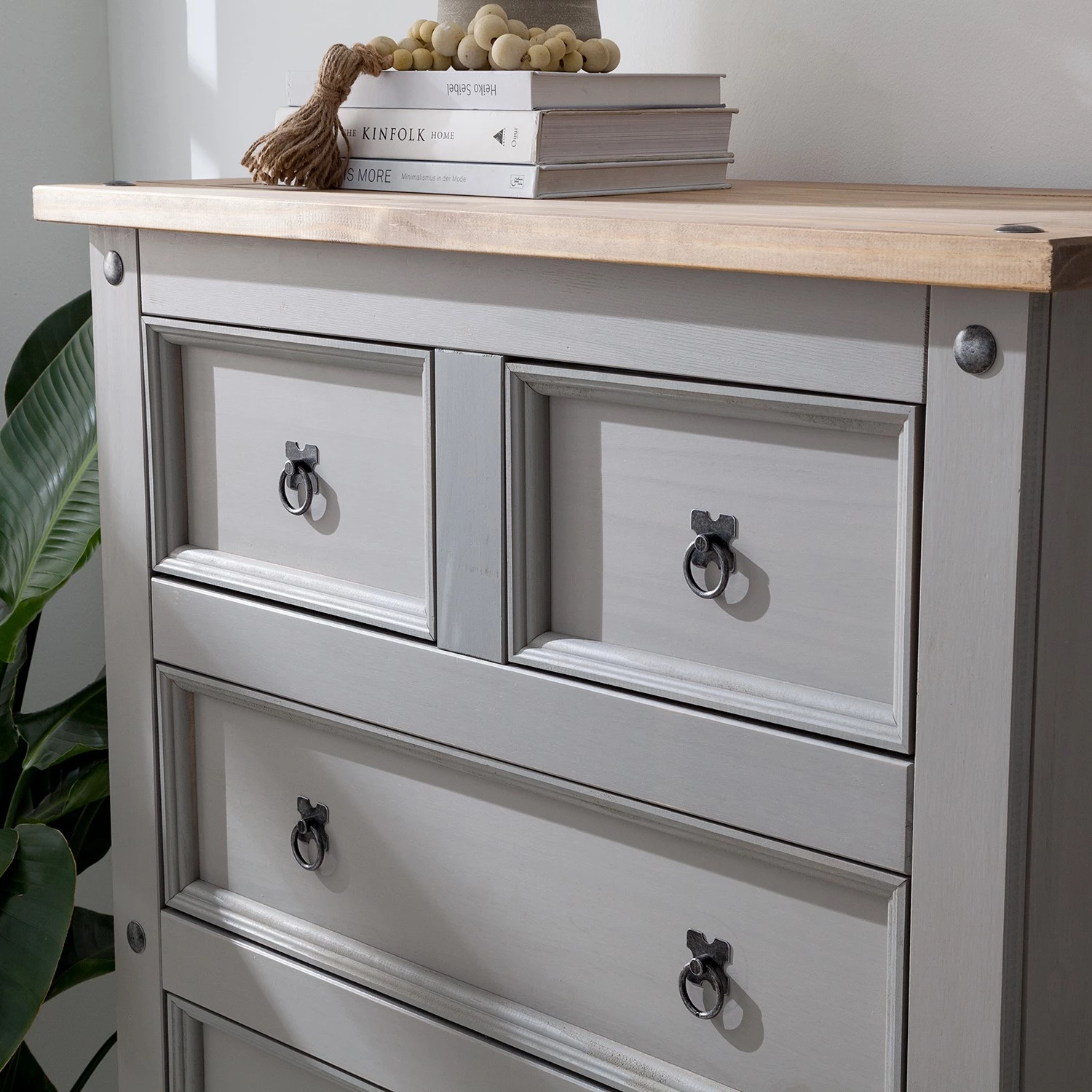 Maison Belfort Commode Finca Rustica II - Pin massif - Pin gris 7 Maison Belfort Commode Finca Rustica II - Pin massif - Pin gris – Image 7