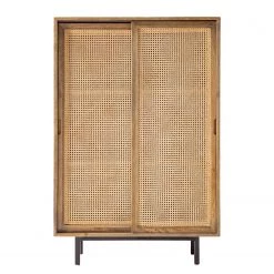 Ars manufacti Buffet haut Vina - Manguier massif / Rotin - Manguier / Noir 27 Ars manufacti Buffet haut Vina - Manguier massif / Rotin - Manguier / Noir -Meubles de salle à manger Soldes Magasin 1000178071 200323 13583400012 DETAILS P000000001000178071