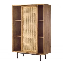 Ars manufacti Buffet haut Vina - Manguier massif / Rotin - Manguier / Noir 29 Ars manufacti Buffet haut Vina - Manguier massif / Rotin - Manguier / Noir -Meubles de salle à manger Soldes Magasin 1000178071 200323 13583500014 DETAILS P000000001000178071