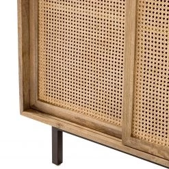 Ars manufacti Buffet haut Vina - Manguier massif / Rotin - Manguier / Noir 39 Ars manufacti Buffet haut Vina - Manguier massif / Rotin - Manguier / Noir -Meubles de salle à manger Soldes Magasin 1000178071 200323 13583800017 DETAILS P000000001000178071