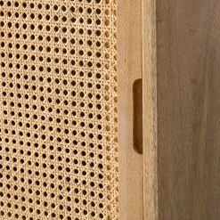 Ars manufacti Buffet haut Vina - Manguier massif / Rotin - Manguier / Noir 40 Ars manufacti Buffet haut Vina - Manguier massif / Rotin - Manguier / Noir -Meubles de salle à manger Soldes Magasin 1000178071 200323 13583900018 DETAILS P000000001000178071