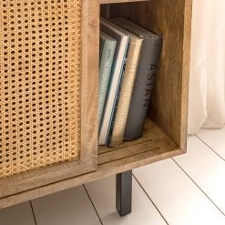 Ars manufacti Buffet haut Vina - Manguier massif / Rotin - Manguier / Noir 38 Ars manufacti Buffet haut Vina - Manguier massif / Rotin - Manguier / Noir -Meubles de salle à manger Soldes Magasin 1000178071 200324 13412700007 DETAILS P000000001000178071