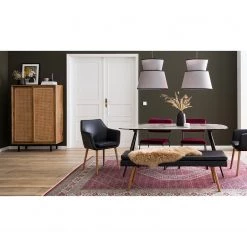 Ars manufacti Buffet haut Vina - Manguier massif / Rotin - Manguier / Noir 25 Ars manufacti Buffet haut Vina - Manguier massif / Rotin - Manguier / Noir -Meubles de salle à manger Soldes Magasin 1000178071 200702 15133300012 MOOD DETAILS P000000001000178071 mood