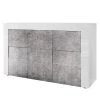 LC Spa Buffet Easy II - Blanc brillant / Imitation béton