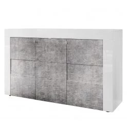 LC Spa Buffet Easy II - Blanc brillant / Imitation béton