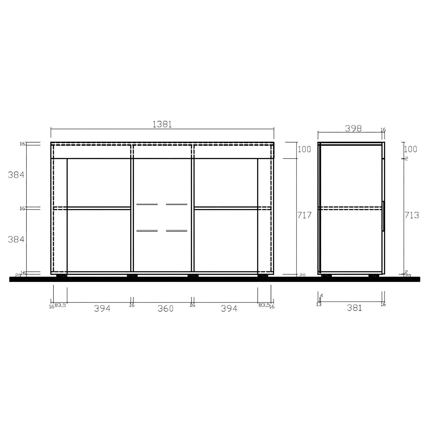 LC Spa Buffet Easy II - Blanc brillant 5 LC Spa Buffet Easy II - Blanc brillant – Image 5