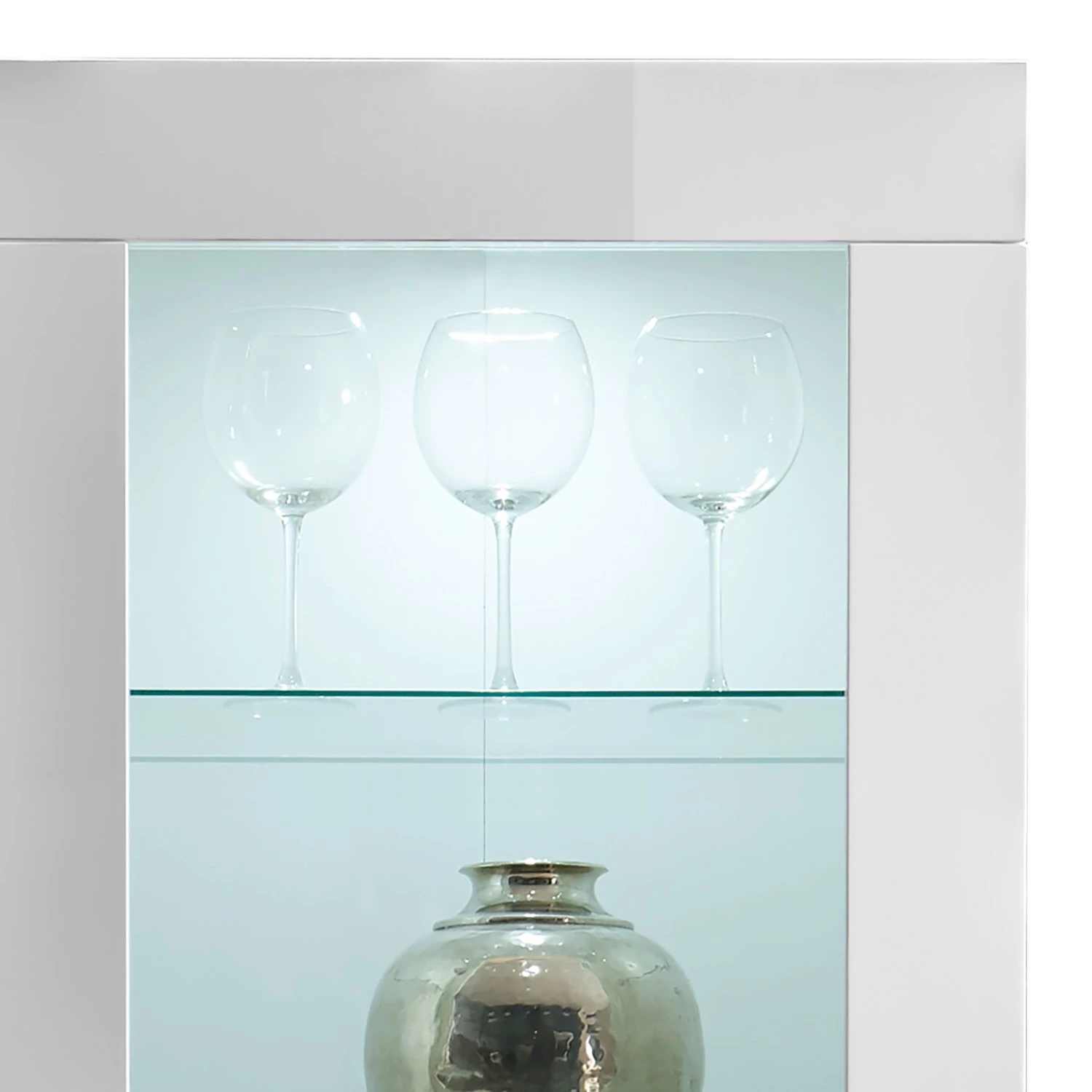 LC Spa Vitrine Easy - Blanc brillant / Imitation béton 9 LC Spa Vitrine Easy - Blanc brillant / Imitation béton – Image 9