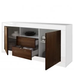 LC Spa Buffet Urbino I - Imitation noisetier / Blanc -Meubles de salle à manger Soldes Magasin 1000178439 201029 08555800613 DETAILS P000000001000178439