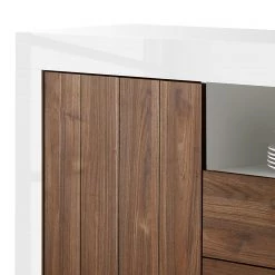 LC Spa Buffet Urbino I - Imitation noisetier / Blanc -Meubles de salle à manger Soldes Magasin 1000178439 201029 08564200614 DETAILS P000000001000178439