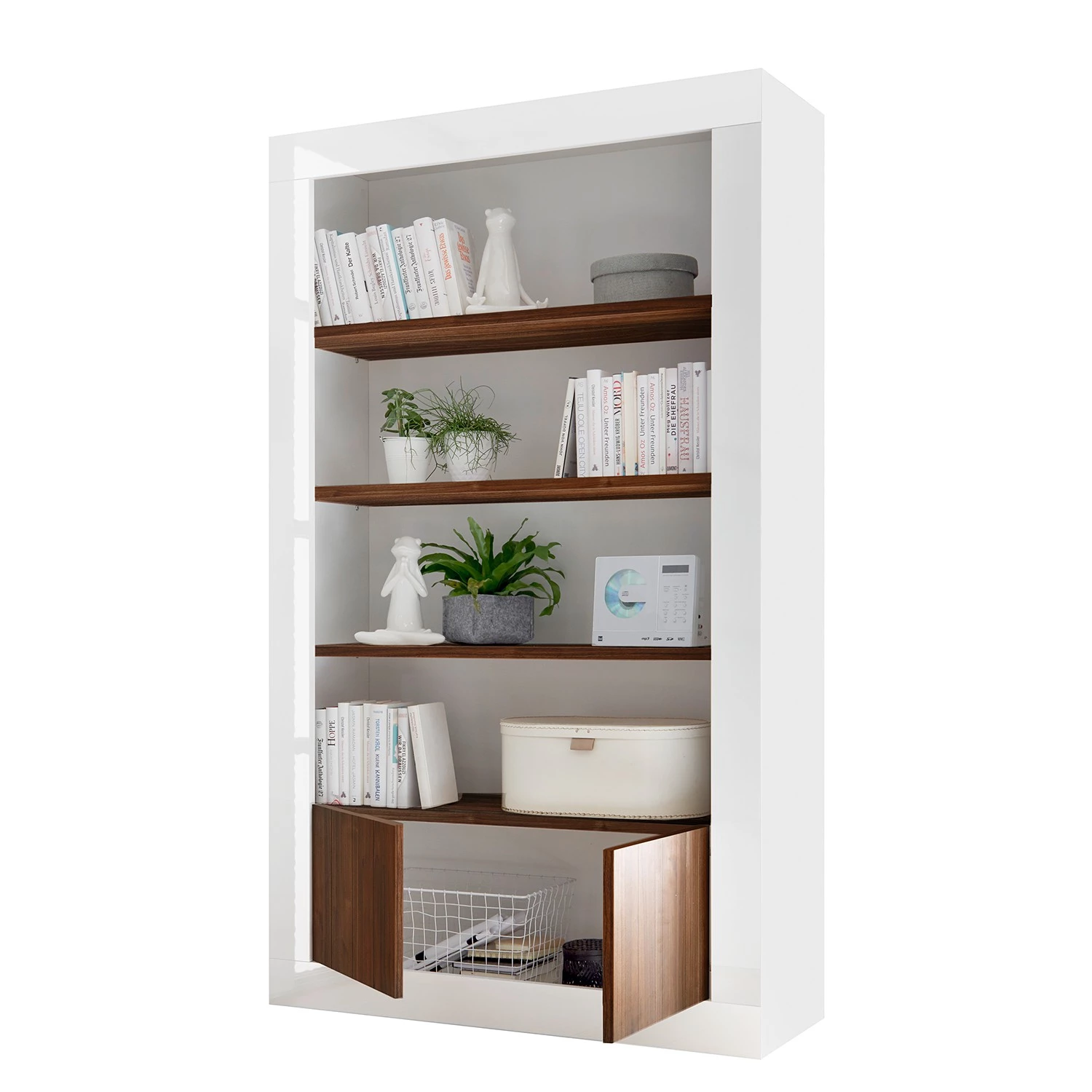 LC Spa Étagère Urbino - Imitation noisetier / Blanc 5 LC Spa Étagère Urbino - Imitation noisetier / Blanc – Image 5