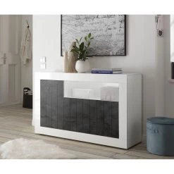 LC Spa Buffet Urbino II - Gris foncé / Blanc -Meubles de salle à manger Soldes Magasin 1000178465 201029 09103300835 MOOD DETAILS P000000001000178465 mood