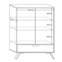 LC Spa Armoire vitrine Palma - Imitation Pero 8 LC Spa Armoire vitrine Palma - Imitation Pero -Meubles de salle à manger Soldes Magasin 1000178606 190703 13284700028 SKETCH GALLERYIMAGES P000000001000178606 sketch