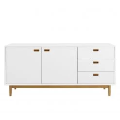 Tenzo Buffet Svea II - Blanc / Imitation chêne -Meubles de salle à manger Soldes Magasin 1000179426 210728 10150400045 DETAILS P000000001000179426