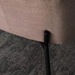 Mørteens Chaises à accoudoirs Menly - Tissu / Métal - Noir - Rose vieilli 26 Mørteens Chaises à accoudoirs Menly - Tissu / Métal - Noir - Rose vieilli -Meubles de salle à manger Soldes Magasin 1000179459 200122 12294700011 DETAILS P000000001000179459