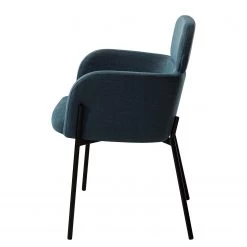 Mørteens Chaises à accoudoirs Menly - Tissu / Métal - Noir - Bleu Gris 18 Mørteens Chaises à accoudoirs Menly - Tissu / Métal - Noir - Bleu Gris -Meubles de salle à manger Soldes Magasin 1000179462 200121 14403400038 DETAILS P000000001000179462