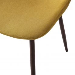 Mørteens Chaise capitonnée Iskmo VI - Tissu / Métal - Imitation noyer - Jaune moutarde - Lot de 2 18 Mørteens Chaise capitonnée Iskmo VI - Tissu / Métal - Imitation noyer - Jaune moutarde - Lot de 2 -Meubles de salle à manger Soldes Magasin 1000179471 200121 14403800067 DETAILS P000000001000179471
