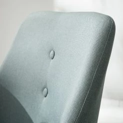 Mørteens Chaises à accoudoirs Mehle - Tissu / Métal - Noir - Vert menthe -Meubles de salle à manger Soldes Magasin 1000179473 200310 11380600048 DETAILS P000000001000179473