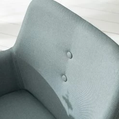 Mørteens Chaises à accoudoirs Mehle - Tissu / Métal - Noir - Vert menthe -Meubles de salle à manger Soldes Magasin 1000179473 200310 11380700049 DETAILS P000000001000179473