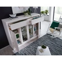 Naturoo Buffet haut Maceio II - Pin massif - Epicéa blanc -Meubles de salle à manger Soldes Magasin 1000180121 190716 06480600008 MOOD DETAILS P000000001000180121 mood