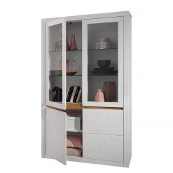 Naturoo Armoire vitrine Maceio II - Pin massif - Epicéa blanc -Meubles de salle à manger Soldes Magasin 1000180132 190718 07592900042 DETAILS P000000001000180132