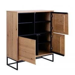 Red Living Buffet haut Frahan - Chêne sauvage -Meubles de salle à manger Soldes Magasin 1000181277 190710 16192700037 DETAILS P000000001000181277