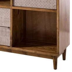 Ars manufacti Buffet haut Buuda - Partiellement en acacia massif - Écru / Acacia -Meubles de salle à manger Soldes Magasin 1000182054 200225 06193400006 DETAILS P000000001000182054