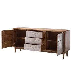 Ars manufacti Buffet bas Buuda - Partiellement en acacia massif - Écru / Acacia 22 Ars manufacti Buffet bas Buuda - Partiellement en acacia massif - Écru / Acacia -Meubles de salle à manger Soldes Magasin 1000182064 200225 06193600028 DETAILS P000000001000182064