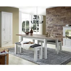 Ridgevalley Table Curzu - Extensible - Taupe - Largeur : 180 cm -Meubles de salle à manger Soldes Magasin 1000182653 191018 12340300003 MOOD DETAILS P000000001000182653 mood