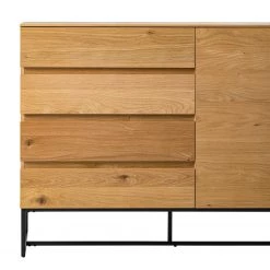 Ars Natura Commode Nozza - Placage en bois véritable - Chêne / Noir 35 Ars Natura Commode Nozza - Placage en bois véritable - Chêne / Noir -Meubles de salle à manger Soldes Magasin 1000182823 200214 14501900031 DETAILS P000000001000182823