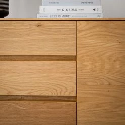 Ars Natura Commode Nozza - Placage en bois véritable - Chêne / Noir 28 Ars Natura Commode Nozza - Placage en bois véritable - Chêne / Noir -Meubles de salle à manger Soldes Magasin 1000182823 200306 14374700010 MOOD DETAILS P000000001000182823 mood