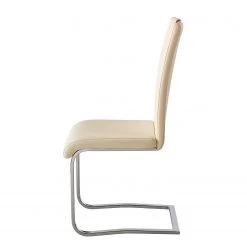 Fredriks Chaises cantilever Nevia I - Imitation cuir / Métal - Chrome - Cuir synthétique Aleli: Créme - Lot de 2 18 Fredriks Chaises cantilever Nevia I - Imitation cuir / Métal - Chrome - Cuir synthétique Aleli: Créme - Lot de 2 -Meubles de salle à manger Soldes Magasin 1000183823 200131 13175500068 DETAILS P000000001000183823